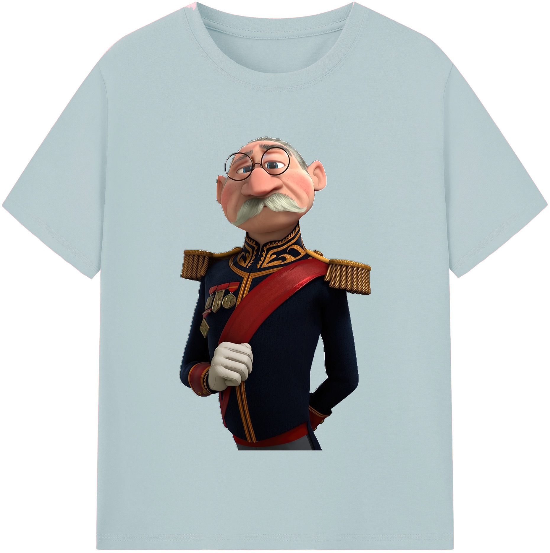 （画像用） アナと雪の女王 アンナ エルサ Frozen Anna Elsa 綿100％半袖Tシャツ（フロントプリント）